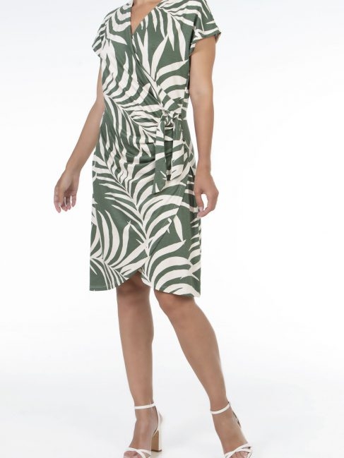 JANIRA VESTIDO M/C KENTIA VISC. 10705936 PRINT T.S/P