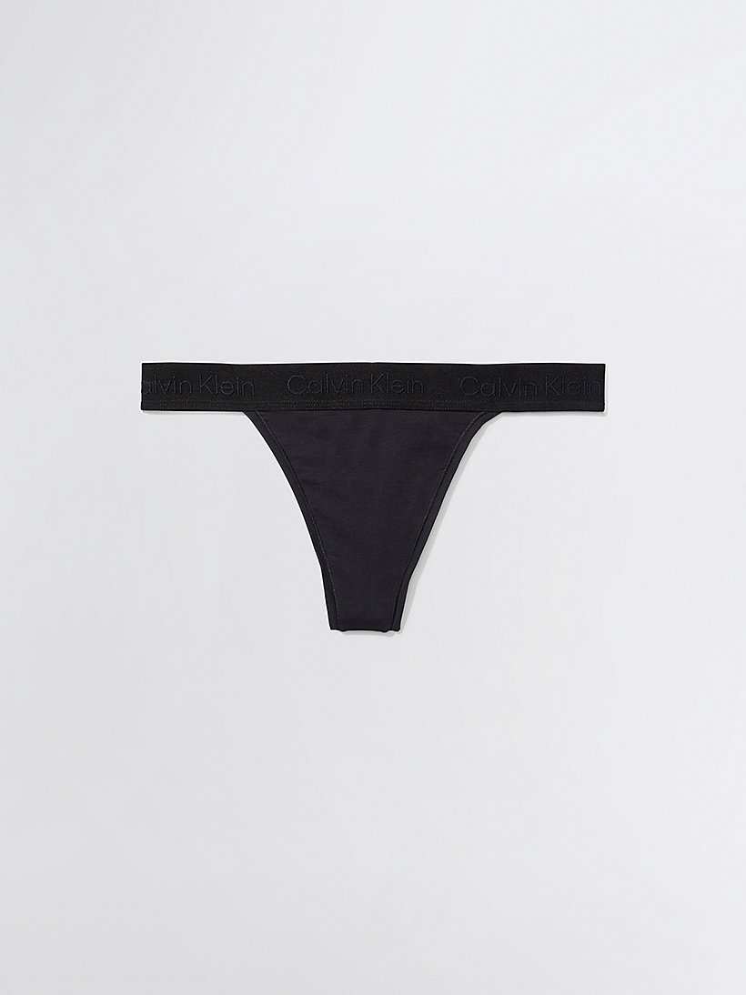 CALVIN KLEIN TANGA  QF6816E   C.NEGRO  T.S