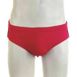 TOMMY HILFIGER BAÑADOR CHICO SLIP ROJO EH87847338 611 T.M