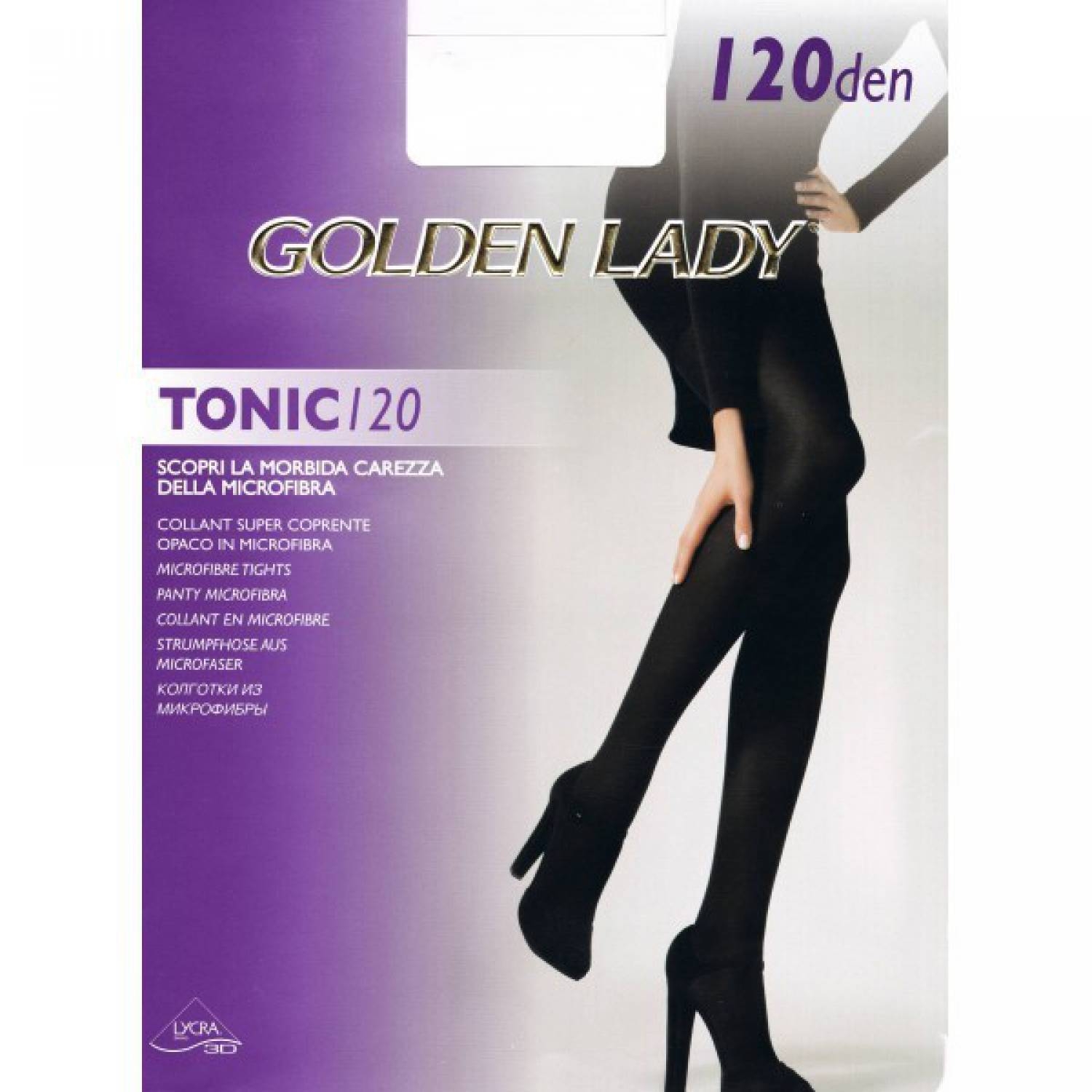 GOLDEN LADY PANTY TONIC 120 C. MARRONE SCURO T. M