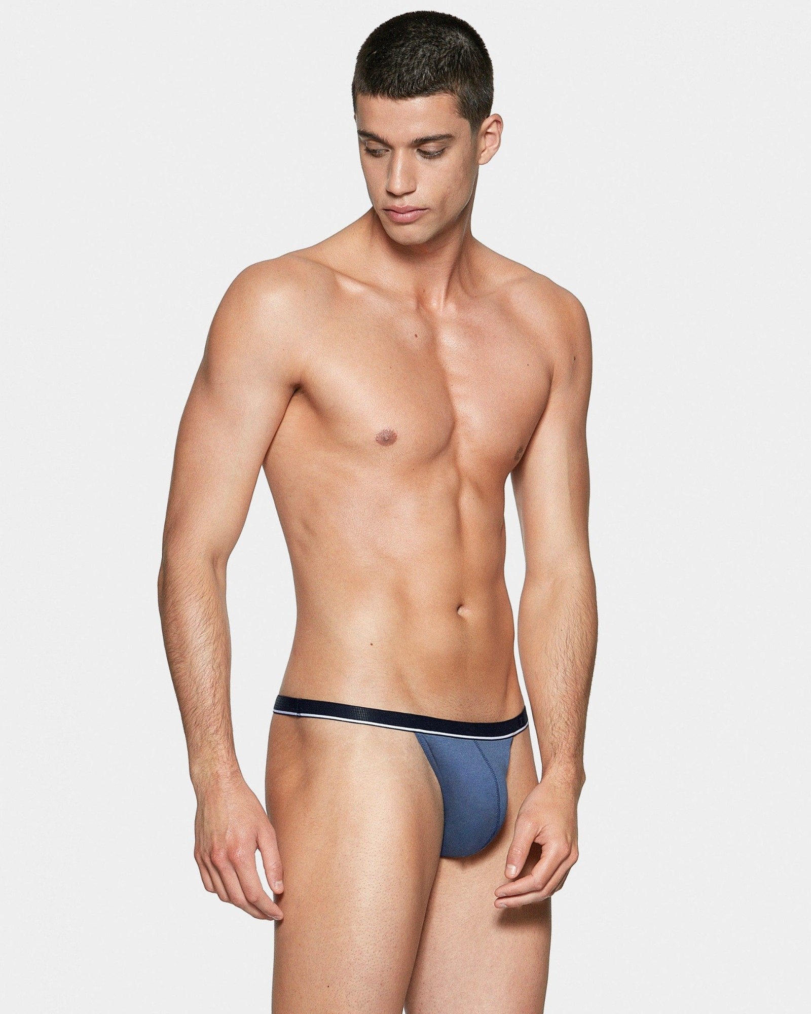 IMPETUS TANGA HOMBRE LYOCELL 1128K74 AZUL/M81 T.MD