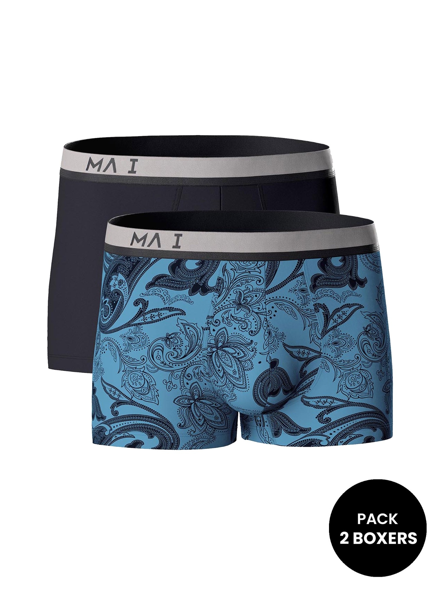 IMPETUS I AM  BOXER PACK-2 LYOCELL II1221M99P2  C. ESTAMP./AZ . T.XXL