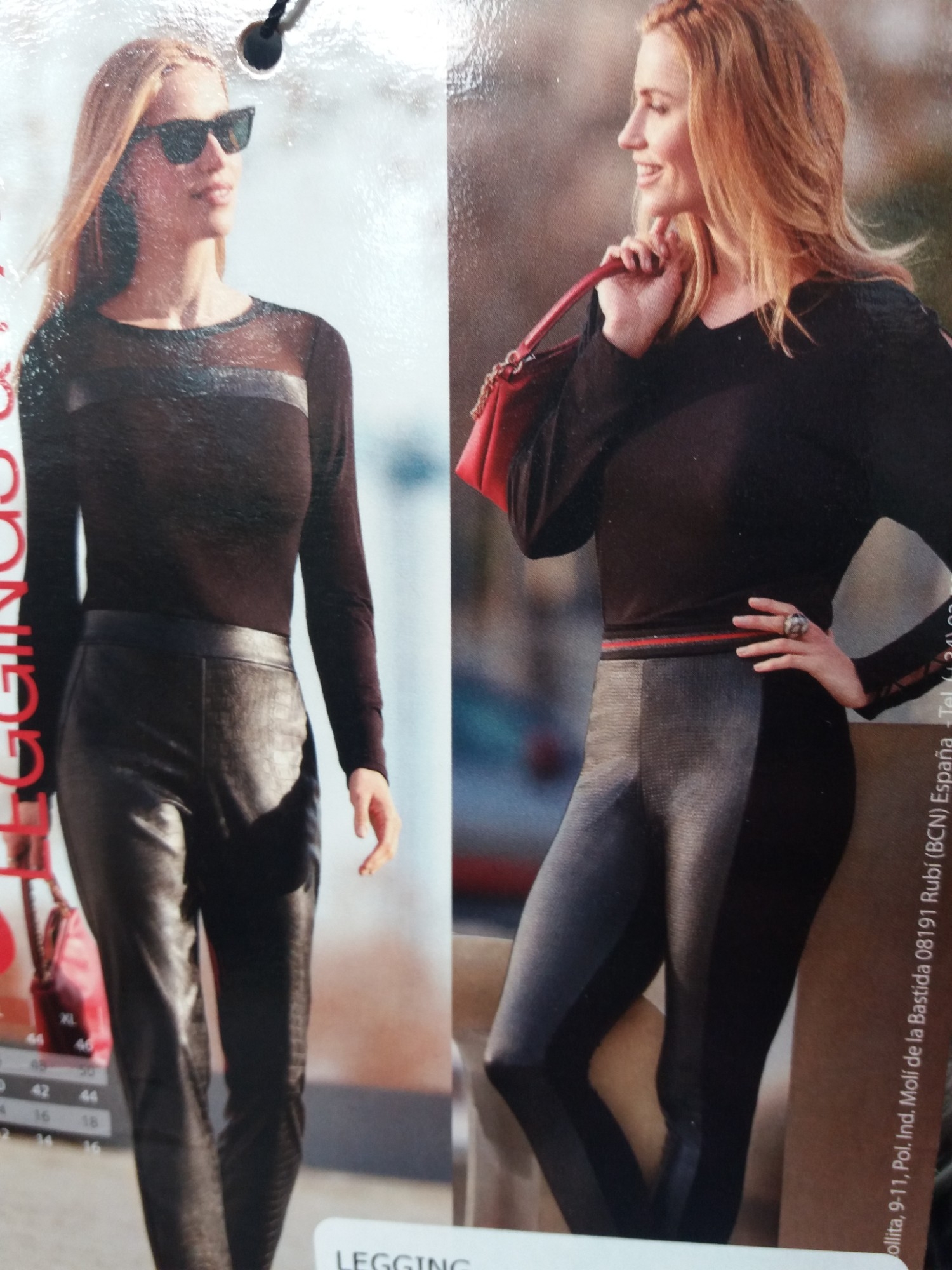 JANIRA  LEGGING  CROCK  SKIN   NEGRO  1025284  T.MD
