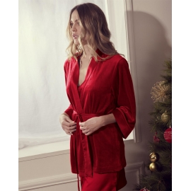 ADMAS CLASSIC BATA CORTA  MUJER  M/L   57471-0   C.ROJO  T.  M