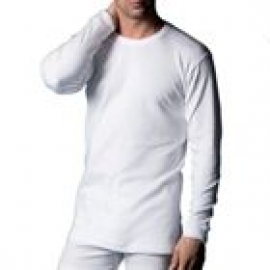 ABANDERADO CAMISETA  TÉRMICA  HOMBRE  M/L CUELLO REDONDO  AA808  C.BLANCO T.XXL/60