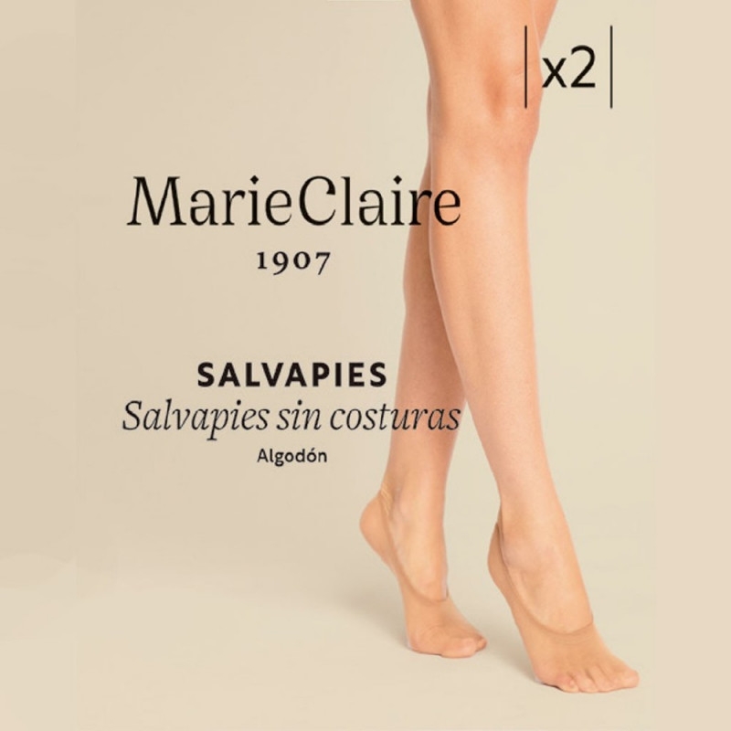 MARIE  CLAIRE  SALVAPIES  SIN COSTURA PACK/2  42239 T.M