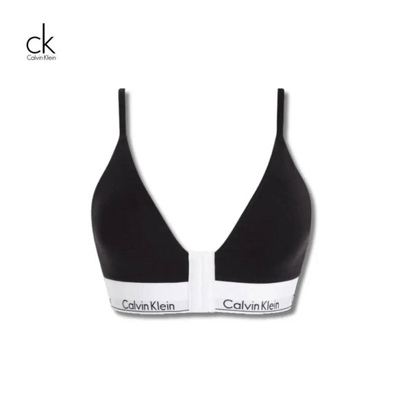 CALVIN KLEIN TOP C/FOAM POST Q. QF7788E CIQ ALG AZUL T.L/G
