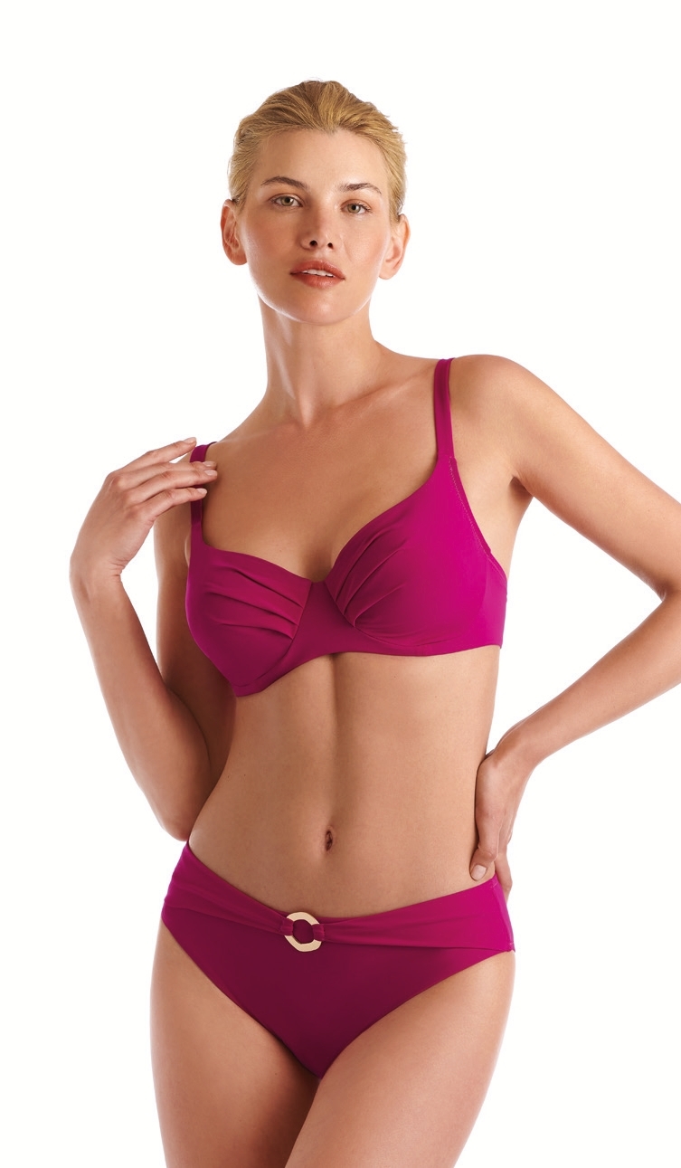 BASMAR  BIKINI COMPLETO  C/A  MOD. RENATA 0005200 C.FUXIA  T.42/D