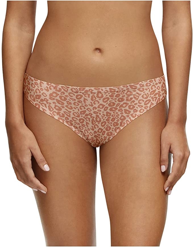 CHANTELLE  BRAGA HIPSTER SHORTY  S/ COSTURAS   C11D40  LEOPARDO T.U