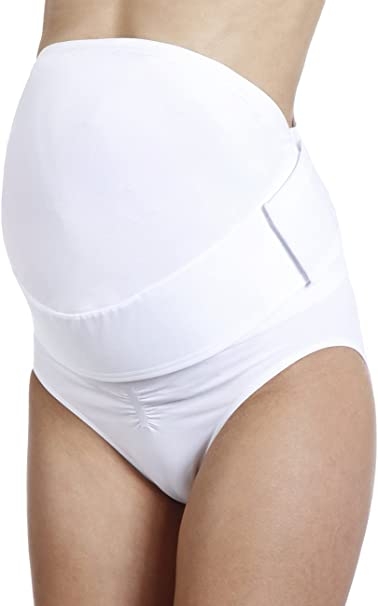 ANITA MATERNITY BABYBELT CINTURON CON BOLSA 1708 BLANCO EMBARAZO T.S/P 36/38