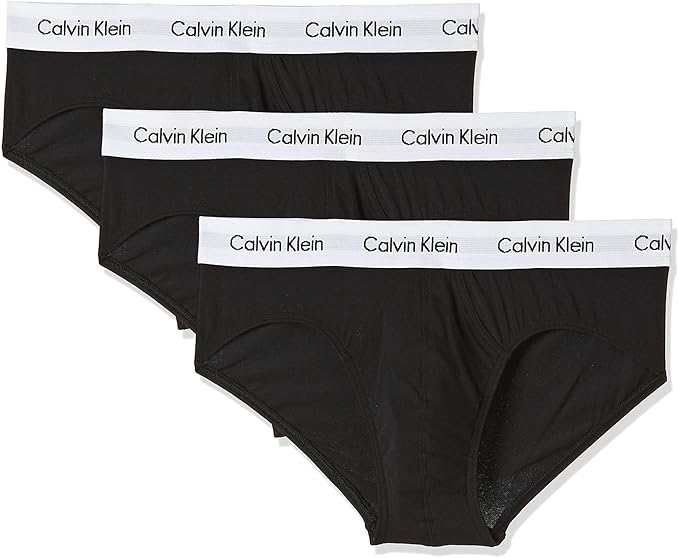 CALVIN KLEIN SLIP HOM PACK/3 ALG NB4388 TM6 NEGROS T.S/P