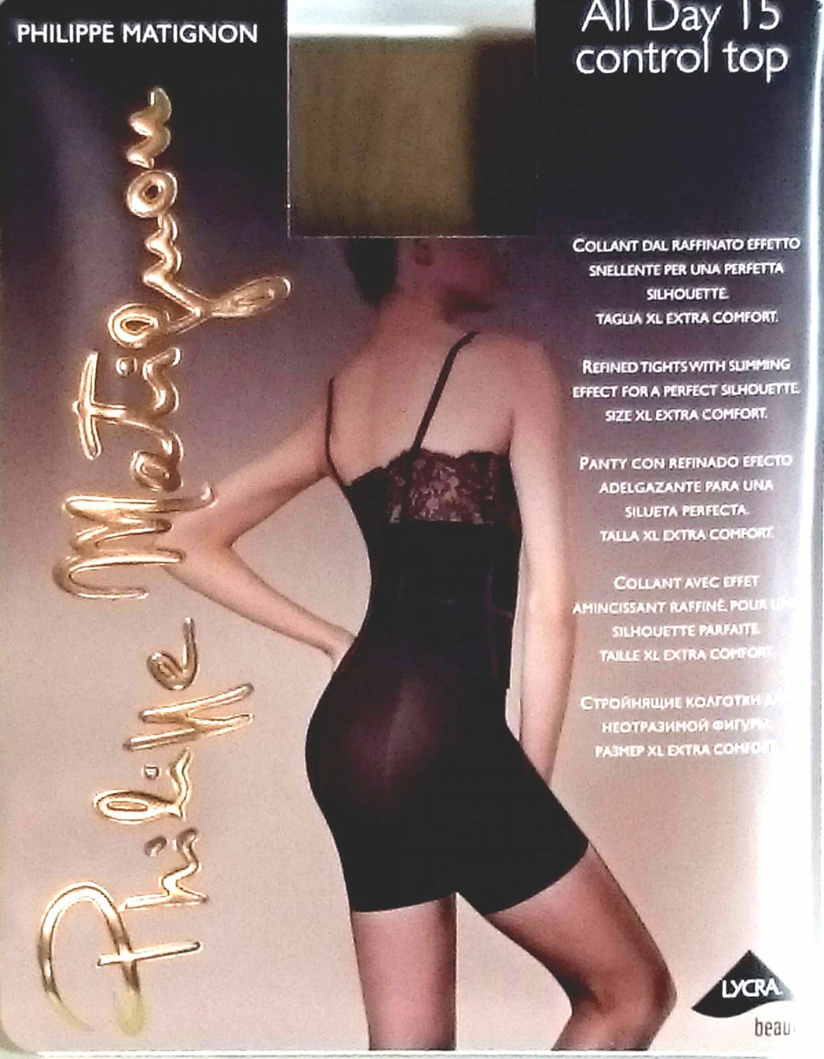 PHILIPE MATIGNON PANTY CONTROL COLOR THE 15 T.L
