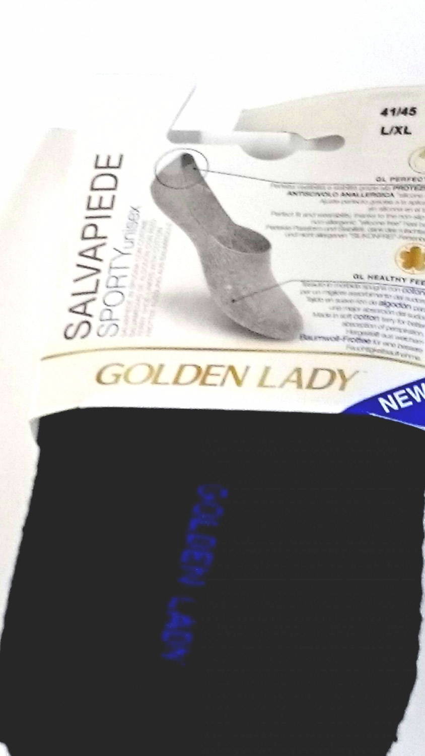 GOLDEN LADY SALVAPIE DEPORTIVO UNISEX NEGRO T.41/45