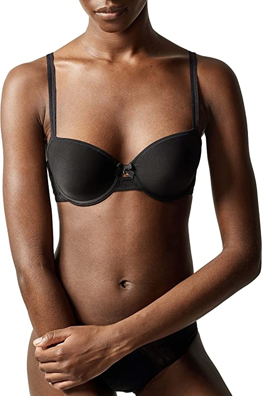 CHANTELLE SUJETADOR C/A Y FOAM 12L60-011 NEGRO T.95D