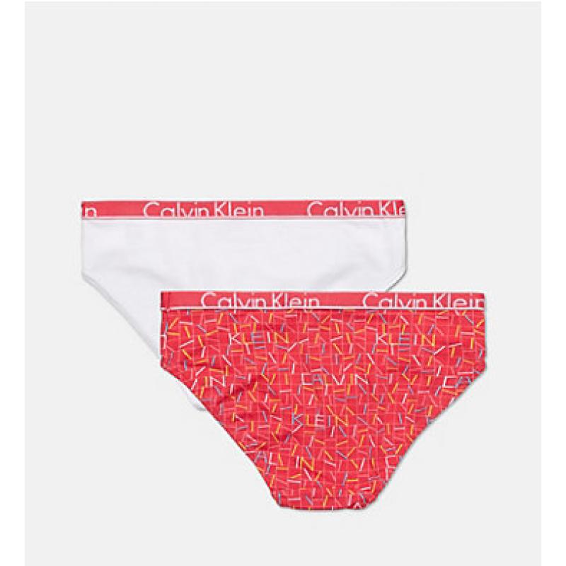 Calvin Klein Bikini Culotte Ni a Pack de 2 G80G800144 485 Bl rs T