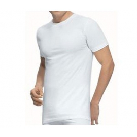 ABANDERADO CAMISETA M/CORTA BLANCA ALGODON 00306 T.L/52