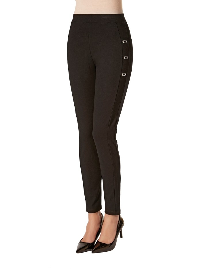JANIRA LEGGING OVAL NEGRO T.L