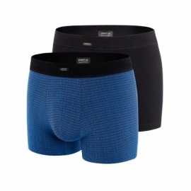 IMPETUS PACK DE 2 BOXERS P223D24 COTTON STRECH COLOR AZUL - AZUL MARINO T. L