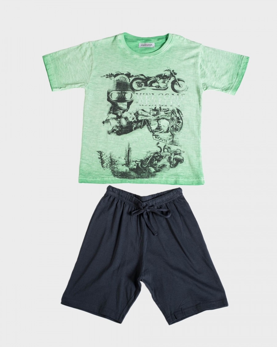 MASSANA PIJAMA NIÑO M/C P191140  MENTAT.8