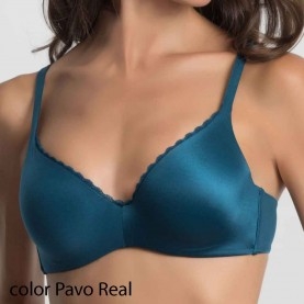 PLAYTEX SUJETADOR 24H. P4183 C1 BO 06A 1D6 AZULON T.100D