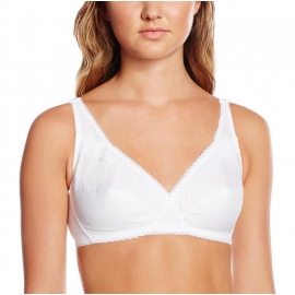 PLAYTEX SUJETADOR SIN AROS ALGODON P02C5 000 BLANCO T.95C
