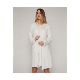 ADMAS BATA MUJER FINA ALG. M/L 57418-0 GRIS JASPE T.S/P