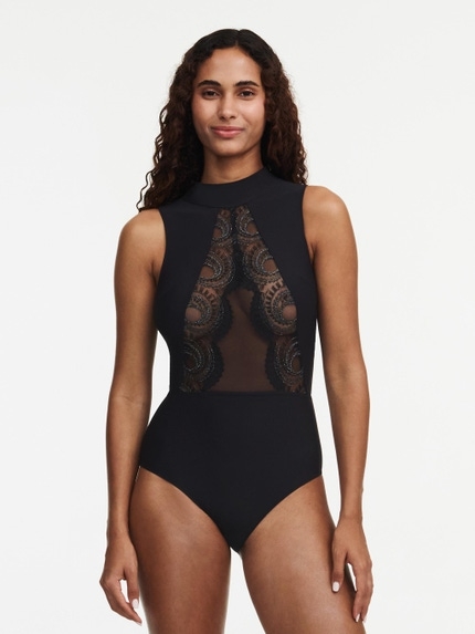CHANTELLE BODY SEXY S/MANGAS SEXY C11YT9-03M NEGRO T.MD