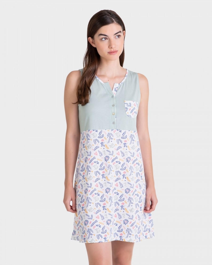 MASSANA  CAMISOLA  MUJER  TIR/ ANCHO  L237209   C .VERDE T . XXL