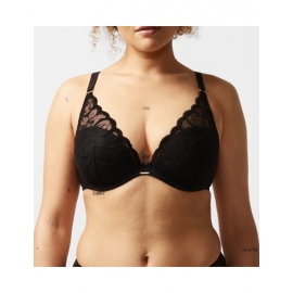 CHANTELLE SUJETADOR C/FOAM Y AROS C12M20-011 NEGRO T.90D