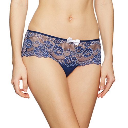 PASSIONATA CULOTTE P49940-0I9 AZUL ENCAJE T. M