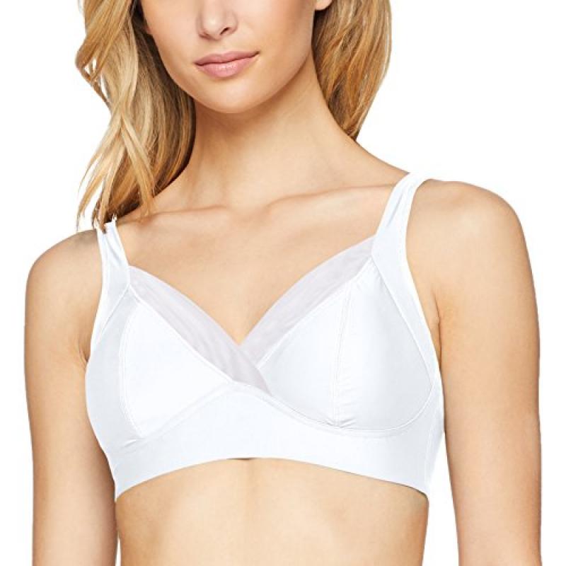 Playtex Sujetador S/a Novedad P06Tn Blanco T.90D la Media de Seda