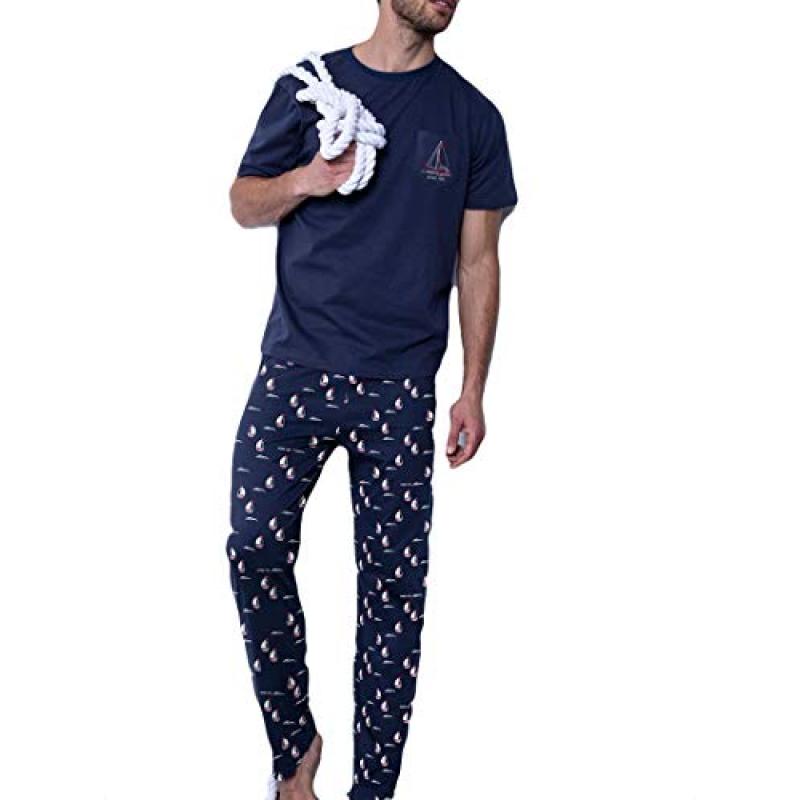 ANTONIO MIRO PIJAMA HOMBRE P L M C 54621 0 MARINO T.XL