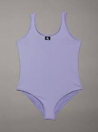 CALVIN KLEIN BAÑADOR NIÑA KY00099 VFV LILA T.10-12 años