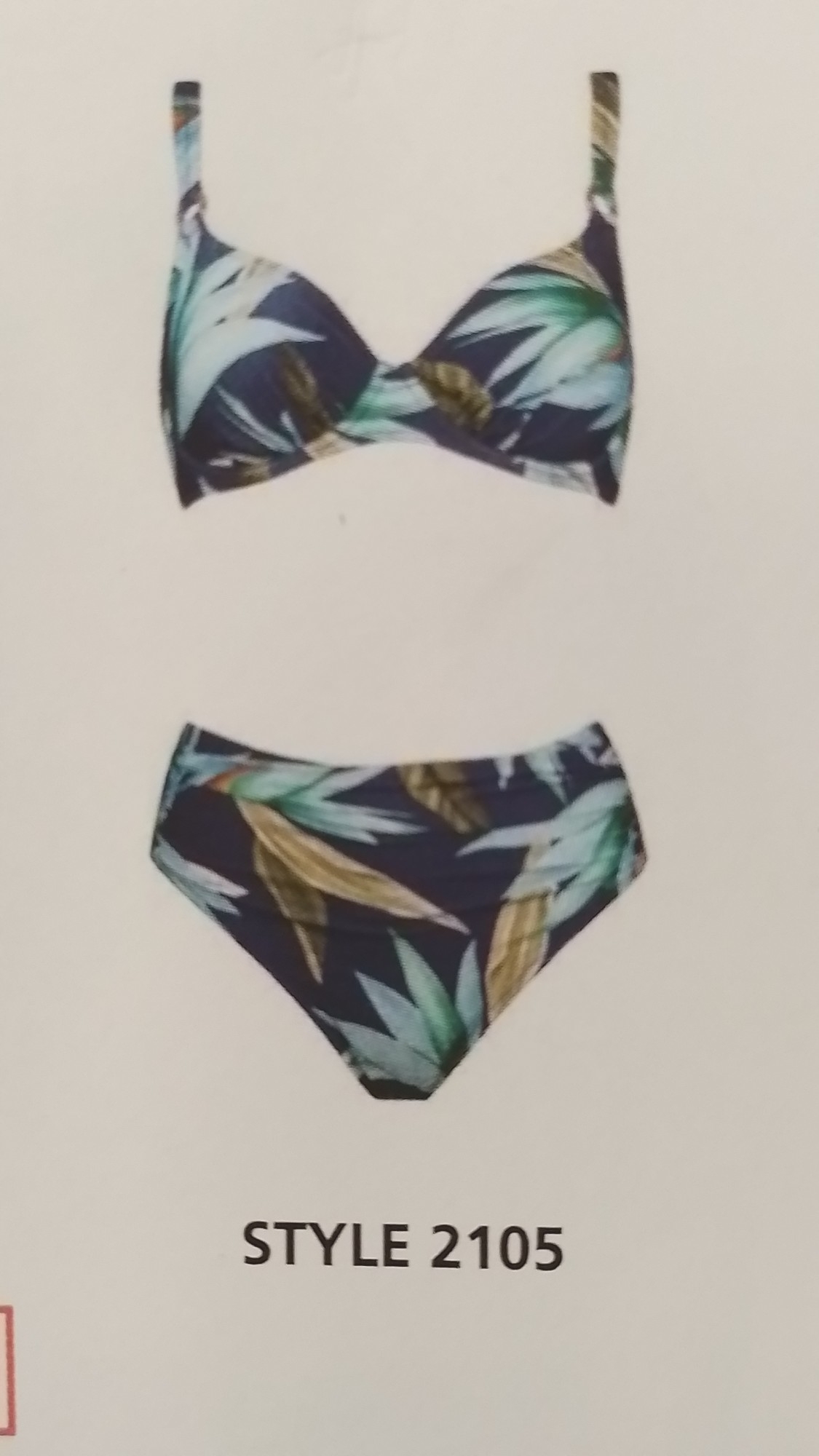 XANADUBEACH BIKINI COMPLETO C/A CAPACIDAD 2100-7 AZUL T.48/C