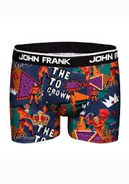 JOHN FRANK BOXER FANTASIA JFBD319-STORN SUPER HEROE MULTICOLOR  T.L/G