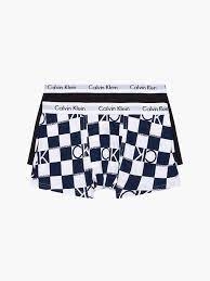 CALVIN KLEIN   BOXER  NIÑO NEGRO  BLANCO  PACK/2  B70B700346 OSC  T.12/14