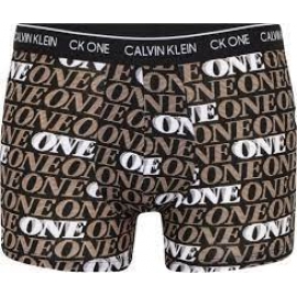 CALVIN KLEIN BOXER CK ONE ALGODON NB2216A IBB PRINT NEGRO T.L/G
