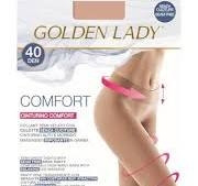 GOLDEN LADY  PANTY  COMFORT  40 DEN  C. NEGRO T.L