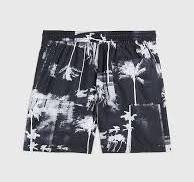 CALVIN KLEIN BAÑADOR NIÑO KV00045OGL NEGRO/PALM T.12/14