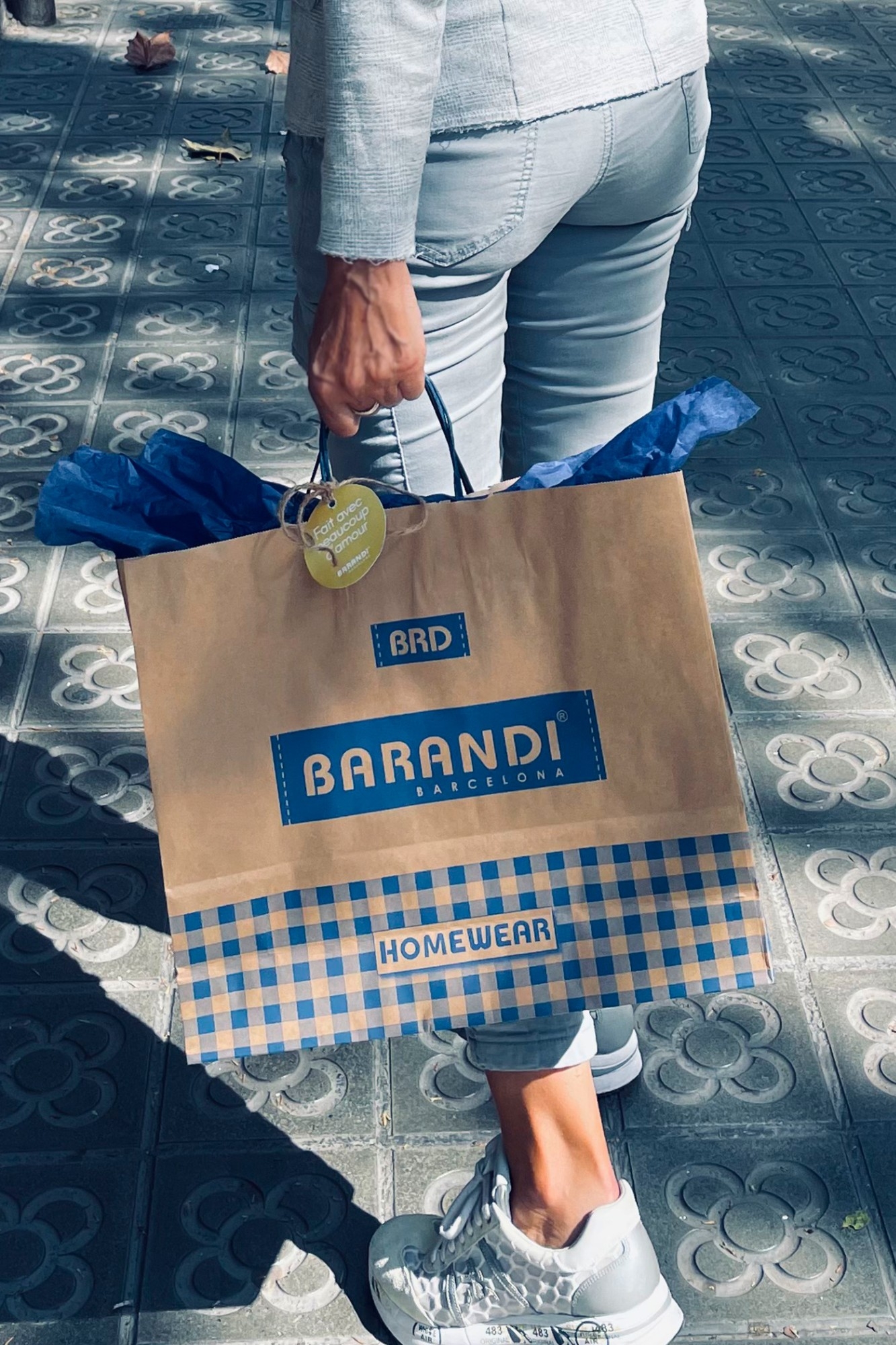 BARANDI  VESTIDO  S/M  NEGRO / BLANCO  MAGALI  T.XXL