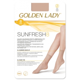 GOLDEN LADY PACK/2 TOBILLERAS 8den DAKAR 1J JJ SUNFRESH T.U