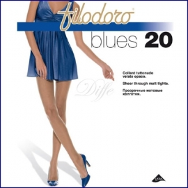 FILODORO PANTY BLUES 20den MATE 114294 NOCCIOLA/THE T.MD-3