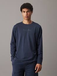 CALVIN KLEIN  SUDADERA HOMBRE  M/L  NM2708E PPK  AZUL T.L