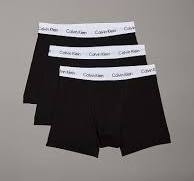 CALVIN KLEIN BOXER PACK/3 NB4394 TM6 NEGROS T.L/G