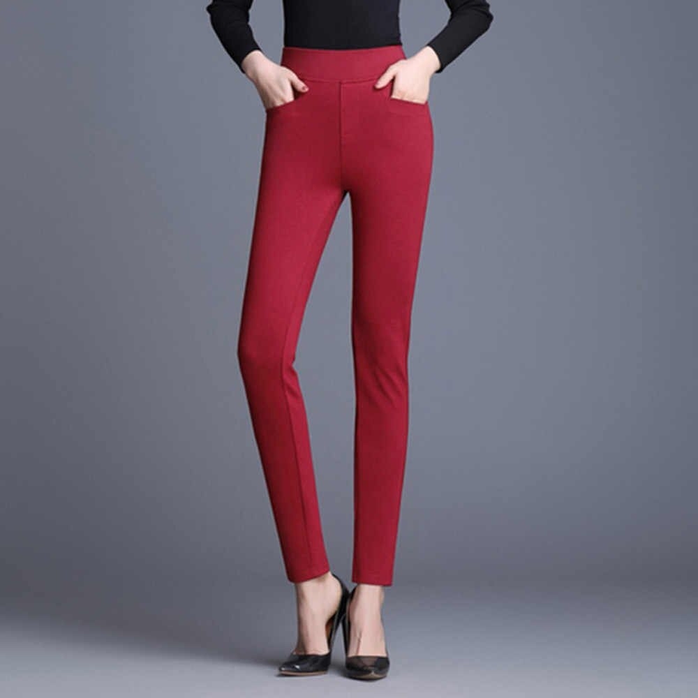 PHILIPPE MATIGNON LEGGINGS  CASUAL   2501 ROJO T. L/G