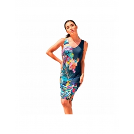 MASSANA VESTDO/PLAYERO  TIRANT/ANCHO L237413 VISCOSA AZUL/ESTM T.L/G