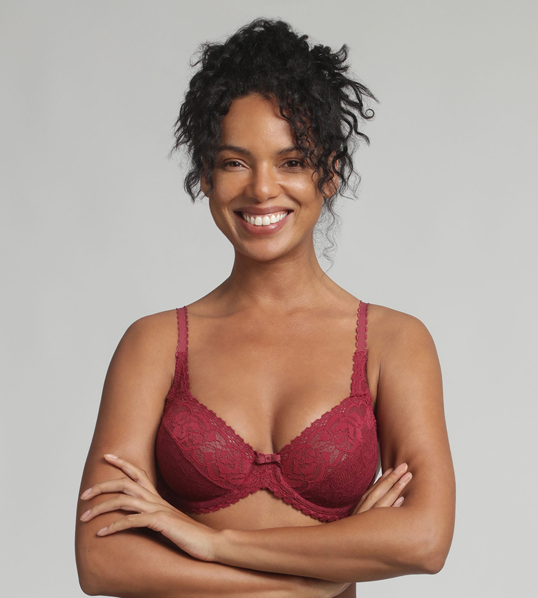 PLAYTEX SUJETADOR C/A FLOWER ELEGANCE P0DC8 CEREZA T.105/C