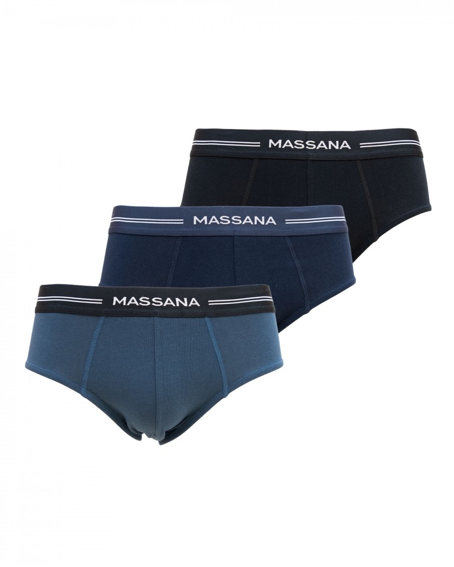 MASSANA SLIP PACK/3 ALG UP38358 NEGROS T.XXL