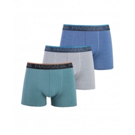 MASSANA  BOXER  PACK/3  UP37360 AZ/GR/VER T.MD