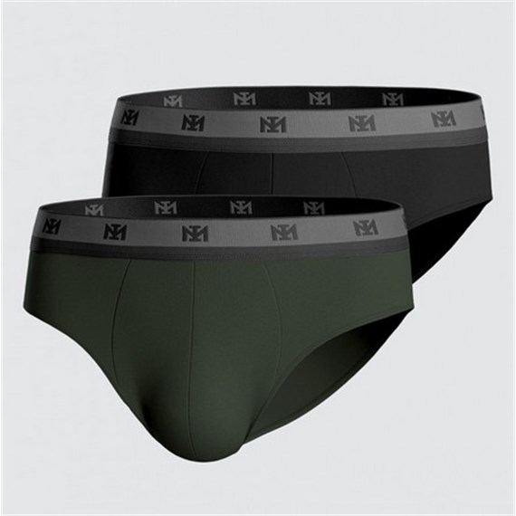 IMPETUS  SLIP  PACK-2  LYOCELL  IM1121M72P2  C. GRAN/NEG.  T.M